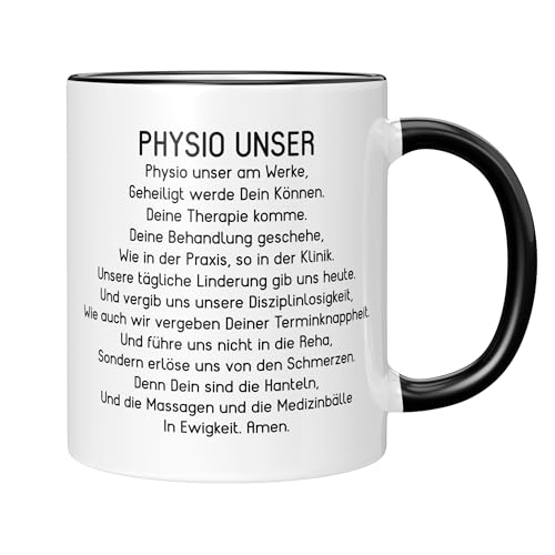 CupHaven® Physiotherapie Tasse Physio Unser Gebet Physiotherapeut Physiotherapeutin Kaffeetasse Kaffeebecher Becher Geschenk Geschenkidee von CupHaven