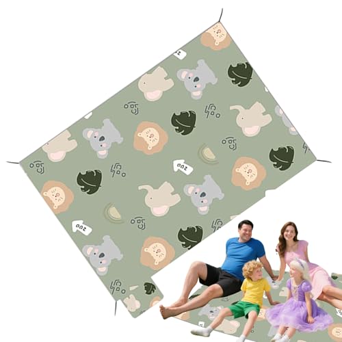 Picknickmatte – Faltbarer Wanderteppich, 200 x 150 cm, waschbar, faltbare Picknickmatte zum Wandern, Angeln, Terrasse, Outdoor, Reisen, Hinterhof Picknickmatte – Faltbarer Wanderteppich, 200 x 150 cm, waschbar, faltbare Picknickmatte zum Wandern, Angeln, Terrasse, Outdoor, Reisen, Hinterhof von Generisch