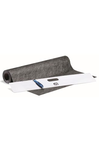 Pig® Grippy® Bodenmatten Starterset/Starterpack (GRPE36206-GY), selbsthaftend, mit Verlegewerkzeug und Sicherheitsmesser von Generisch