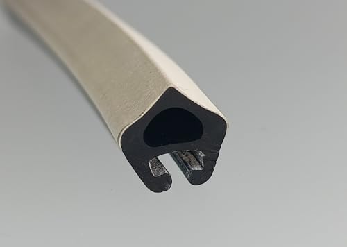 Pilzdichtung P-3 untere Ersatzdichtung für Stegplatten-Profile Gewächshaus Carport frei von Weichmachern (5 m Rolle) von Generisch