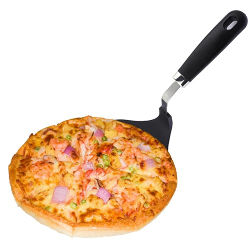 Pizzaschaufel Paddel - Pizzaschaufel Schieber mit ergonomischem Griff | Pizzaschieber mit hängendem stabilem Metall | Multifunktionales hitzebeständiges Pizzaschieber | Tragbarer Spatel Pizza Kuchen von Generisch