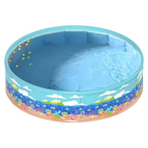 Planschbecken für faltbare, nicht brennbare PVC-Badewanne | Tragbares Design mit nicht inflationsfähiger Struktur, zusammenklappbar Planschbecken für faltbare, nicht brennbare PVC-Badewanne | Tragbares Design mit nicht inflationsfähiger Struktur, zusammenklappbar von Generisch