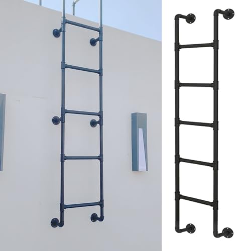Platzsparende Etagenbettleiter zur Wandmontage für einfachen Zugang zu zwei Personen, perfekte Lösung für Dachboden und Keller, schnelle Installation und langlebiges Design Platzsparende Etagenbettleiter zur Wandmontage für einfachen Zugang zu zwei Personen, perfekte Lösung für Dachboden und Keller, schnelle Installation und langlebiges Design von Generisch