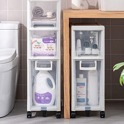 Platzsparender Badezimmer-Organizer, 3-stöckiges Aufbewahrungsregal für Toilettenpapier und Essentials, kompakte Ecklösung für kleine Räume von Generisch