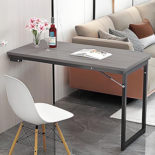 Platzsparender Klapp-Wandtisch – Kompakter Klapptisch für kleine Räume, braun-graue Oberfläche, 90 x 50 x 70 cm, ideal für Home Office & Esszimmer, einfach zu installieren Platzsparender Klapp-Wandtisch – Kompakter Klapptisch für kleine Räume, braun-graue Oberfläche, 90 x 50 x 70 cm, ideal für Home Office & Esszimmer, einfach zu installieren von Generisch