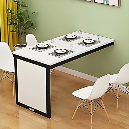 Platzsparender Klapptisch zur Wandmontage, 80 x 40 x 75 cm, Beige, Klapptisch für Wohnzimmer, kompakter Wandtisch, vielseitiger Arbeitsplatz zur Wandmontage Platzsparender Klapptisch zur Wandmontage, 80 x 40 x 75 cm, Beige, Klapptisch für Wohnzimmer, kompakter Wandtisch, vielseitiger Arbeitsplatz zur Wandmontage von Generisch