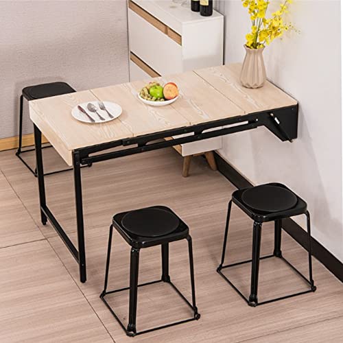 Platzsparender Schreibtisch zur Wandmontage mit Stauraum | Multifunktionaler faltbarer Schreibarbeitsplatz & Familientisch | Inklusive Stuhl für Home Office & Studie Platzsparender Schreibtisch zur Wandmontage mit Stauraum | Multifunktionaler faltbarer Schreibarbeitsplatz & Familientisch | Inklusive Stuhl für Home Office & Studie von Generisch