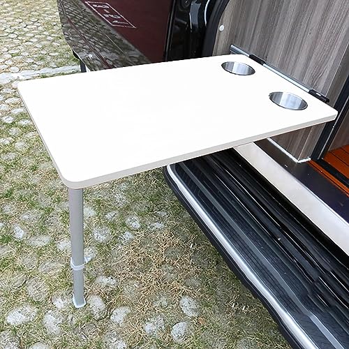 Platzsparender Wohnmobil-Klapptisch, Wandmontage, Esstisch mit stabilen Beinen, perfekt für Wohnmobile, Wohnmobile und kleine Räume, kompakt und Design von Generisch