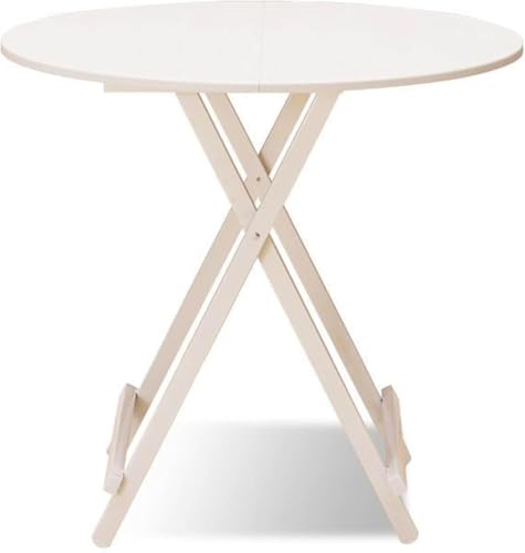 Platzsparender klappbarer Esstisch, ausziehbarer Holz-Tisch mit Metallbeinen, kompakter Küchentisch für kleine Räume, vielseitiges und stilvolles Design von Generisch