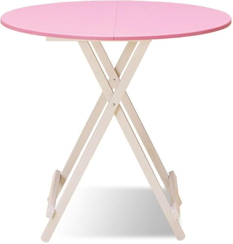 Platzsparender klappbarer Esstisch – ausziehbarer Tisch aus Holz mit Metallbeinen für kleine Räume – perfekt für Küche und Esszimmer von Generisch