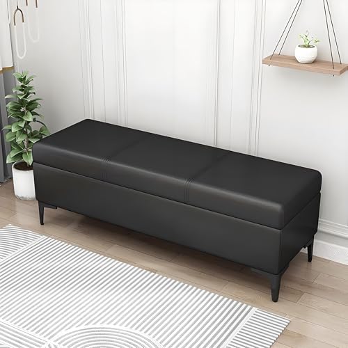Polsterhocker mit Stauraum, Sitzgelegenheit, multifunktionaler Eingang und Schlafzimmer-Organizer, platzsparende Möbel für Wohnzimmer Polsterhocker mit Stauraum, Sitzgelegenheit, multifunktionaler Eingang und Schlafzimmer-Organizer, platzsparende Möbel für Wohnzimmer von Generisch