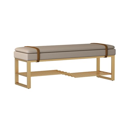 Polsterhocker mit Stauraum, multifunktionaler Sitz mit verstecktem Stauraum für Wohnzimmer, Schlafzimmer, Eingangsbereich und Flur Polsterhocker mit Stauraum, multifunktionaler Sitz mit verstecktem Stauraum für Wohnzimmer, Schlafzimmer, Eingangsbereich und Flur von Generisch