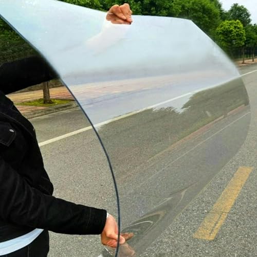 Polycarbonat-Dachplatte – schlagfeste Kunststoffplatten für Gewächshaus, Pergola und Carport-Überdachung – Tageslichtplatten mit Schrauben (1,5 m x 4 m) von Generisch