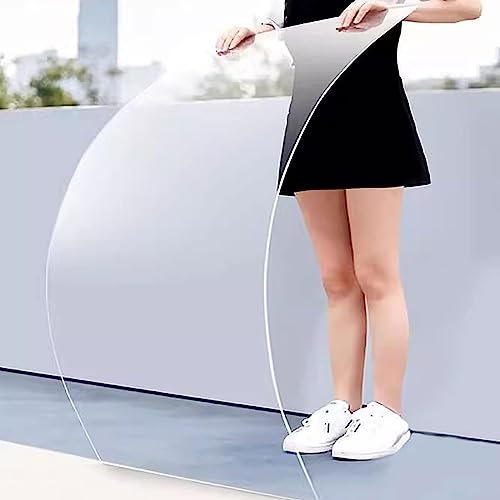 Polycarbonat Gewächshausplatten - Klare UV-Schutz-Acryl-Ersatzplatte für wetterfeste Schuppendachabdeckung, Outdoorüberdachung, Carport, Frühbeet (0,8 x 20 m) von Generisch