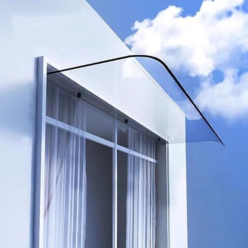 Polycarbonat Modern Sonnensegel für Eingangstür Regenschutz Außenbereich Fenster Terrasse Veranda Balkon Warmwasserbereiter 50x340 cm Polycarbonat Modern Sonnensegel für Eingangstür Regenschutz Außenbereich Fenster Terrasse Veranda Balkon Warmwasserbereiter 50x340 cm von Generisch