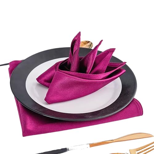 Polyester-Servier Stoff Serviette Tuch Tisch Teller Leinen Taschentuch Handtuch Set für Hotel Hochzeits Party Veranstaltungen Dekoration Polyester-Servier Stoff Serviette Tuch Tisch Teller Leinen Taschentuch Handtuch Set für Hotel Hochzeits Party Veranstaltungen Dekoration von Generisch