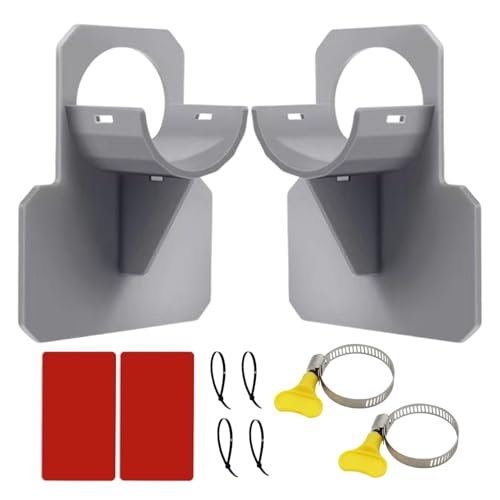 Pool Schlauchhalter | Pool Wasserschlauch Haltehalterungen - Verstellbare Rohrklemmenhaken Zubehör Für Garten Terrasse Draußen Pool Schlauchhalter | Pool Wasserschlauch Haltehalterungen - Verstellbare Rohrklemmenhaken Zubehör Für Garten Terrasse Draußen von Generisch