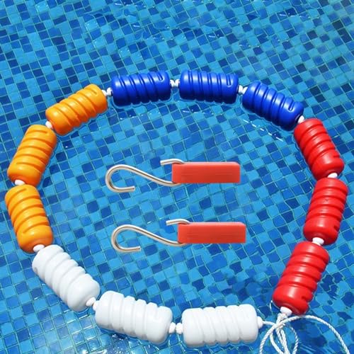 Pool Seilschwimmer für Schwimmbadeinteilung, Sicherheits-Trennspurlinie für Innen- und Außenpools, Spiralmarker zur Tiefentrennung von Generisch