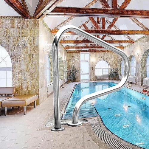 Pool-Sicherheitshandläufe, langlebiger Haltegriff für sicheren Ein- und Ausstieg, ideal für Innen- und Außenpools Pool-Sicherheitshandläufe, langlebiger Haltegriff für sicheren Ein- und Ausstieg, ideal für Innen- und Außenpools von Generisch