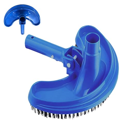 Pool-Staubsauger-Bürstenkopf,Schwimmbad-Staubsauger-Bürstenkopf,Pool-Vakuumkopf | Pool-Schrubberbürste mit robusten Nylonborsten, Poolbürste für in den Boden eingelassene Pools Pool-Staubsauger-Bürstenkopf,Schwimmbad-Staubsauger-Bürstenkopf,Pool-Vakuumkopf | Pool-Schrubberbürste mit robusten Nylonborsten, Poolbürste für in den Boden eingelassene Pools von Generisch