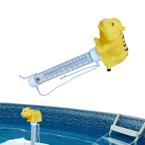 Pool-Thermometer – Digitales Pool-Thermometer | Schwimmbad-Temperatur | Cartoon-Thermometer | Leicht ablesbares Teroskop mit Kabel für Spa und Aquarien Pool-Thermometer – Digitales Pool-Thermometer | Schwimmbad-Temperatur | Cartoon-Thermometer | Leicht ablesbares Teroskop mit Kabel für Spa und Aquarien von Generisch