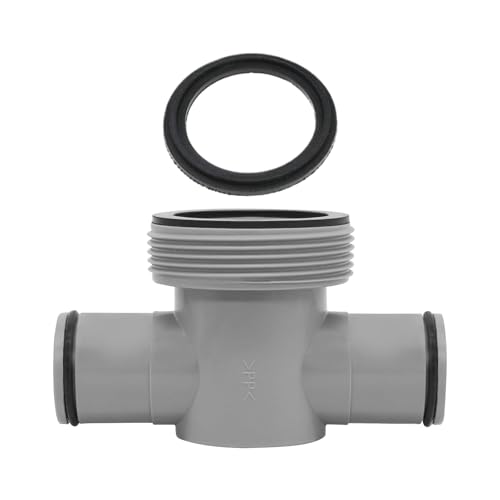 Poolschlauch Tee - Poolschlauch -T -Adapter | Split Swimming T Circulation Splitter | Filterpumpenschläuche Anschluss | | Hochfeste Effiziente T-Adapter-Kopplung Für Die Wartungsputzentwässerung Poolschlauch Tee - Poolschlauch -T -Adapter | Split Swimming T Circulation Splitter | Filterpumpenschläuche Anschluss | | Hochfeste Effiziente T-Adapter-Kopplung Für Die Wartungsputzentwässerung von Generisch