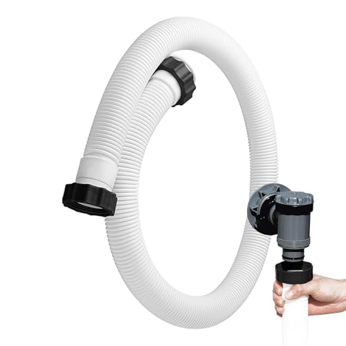 Poolschlauch - Teichpumpenschlauch | sauberer Ersatz der Poolklemme | 59 Zoll Ersatzvolve | Ersatzpool lang Accessor Poolschlauch - Teichpumpenschlauch | sauberer Ersatz der Poolklemme | 59 Zoll Ersatzvolve | Ersatzpool lang Accessor von Generisch