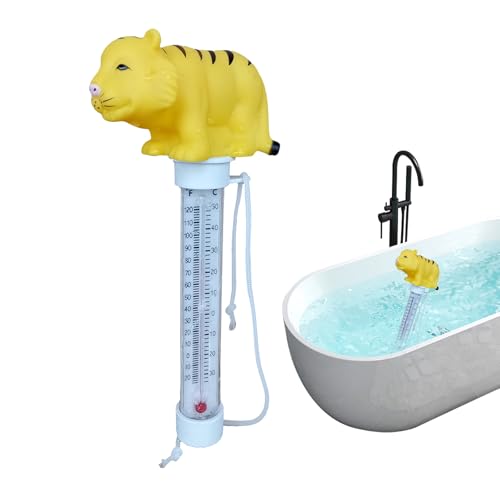 Poolthermometer - Schwimmende Pool Thermometer Leicht Ablesbar | Schwimmendes Thermometer | Floating Pool Temperaturmesser | Swimmingpool Temperaturanzeiger | Schwimmendes Wasserthermometer Poolthermometer - Schwimmende Pool Thermometer Leicht Ablesbar | Schwimmendes Thermometer | Floating Pool Temperaturmesser | Swimmingpool Temperaturanzeiger | Schwimmendes Wasserthermometer von Generisch