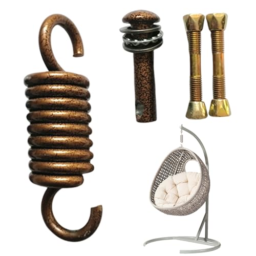 Porch Swing Feder | Hängesessel Feder - Stark Tragfähiger Edelstahl Haken Für Deckenmontage Terrasse Hardware von Generisch