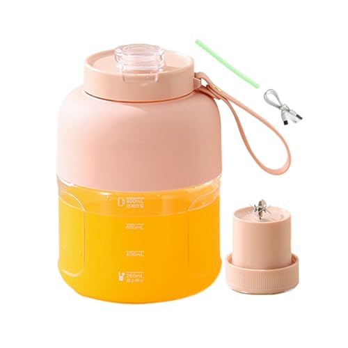 Portable Juicer Blender - Wireless Blender Cup | Multifunctional Large Capacity Portable Personal Blender | Large Capacity Fruit Vegetable Mixer For Home Kitchen Gym Offices Outdoor Activities von Generisch
