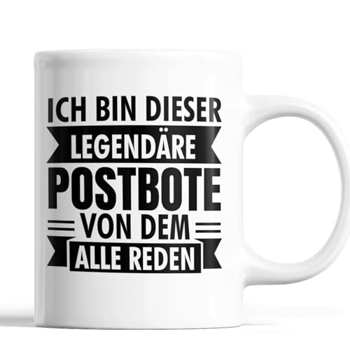 Postbote Tasse | ich bin dieser legendäre Postbote | Postbote Geschenk Männlichen Beruf Tasse Post Kaffeebecher lustig Postbote Tasse | ich bin dieser legendäre Postbote | Postbote Geschenk Männlichen Beruf Tasse Post Kaffeebecher lustig von Generisch