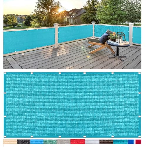 Premium 180g/m² Blau Schattennetz - 5m x 10m UV-beständiges Sonnenschutznetz mit Ösen für Gewächshaus Balkon Sichtschutz Terrasse Schatten & Außenbereich - 95% UV-Blockierung Premium 180g/m² Blau Schattennetz - 5m x 10m UV-beständiges Sonnenschutznetz mit Ösen für Gewächshaus Balkon Sichtschutz Terrasse Schatten & Außenbereich - 95% UV-Blockierung von Generisch