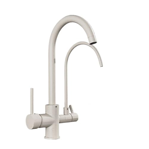 Premium Pull Down Küchenarmatur mit Wasserfilter 2/3 Wege Mischbatterie Modernes Chrom/Gold/Schwarz Design Elegante Beige Punkte - Kaltwasser-Spültischarmatur für moderne Küchen Premium Pull Down Küchenarmatur mit Wasserfilter 2/3 Wege Mischbatterie Modernes Chrom/Gold/Schwarz Design Elegante Beige Punkte - Kaltwasser-Spültischarmatur für moderne Küchen von Generisch