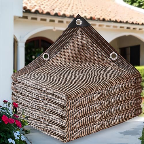 Premium Schattentuch - UV-beständiger Sonnenschutz für Gewächshäuser, Terrassen, Veranden & Pools - Pflanzen- & Blumenabdeckung - Einfache Installation Gartennetz von Generisch