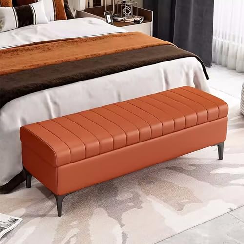 Premium Sitzbank mit Stauraum, mit Kissen, keine Montage erforderlich, stilvoller Pouf für Schlafzimmer, Eingangsbereich, 80 cm, vielseitige Möbel für Zuhause Premium Sitzbank mit Stauraum, mit Kissen, keine Montage erforderlich, stilvoller Pouf für Schlafzimmer, Eingangsbereich, 80 cm, vielseitige Möbel für Zuhause von Generisch