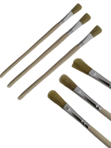 Profi Lackierpinsel Emaillelackpinsel Malerpinsel Ausbesserungspinsel 3er Set 10-12-14mm Set Profi Lackierpinsel Emaillelackpinsel Malerpinsel Ausbesserungspinsel 3er Set 10-12-14mm Set von Generisch