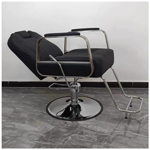 Professioneller Liegestuhl mit robuster Hydraulikpumpe, 360-Grad-Drehgelenk für Haarstyling und Flechten von Generisch