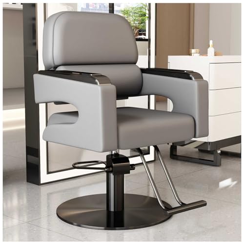 Professioneller Salon-Styling-Stuhl – breiter gesteppter Sitz mit Hydraulikpumpe für Komfort und Haltbarkeit in Friseursalons Professioneller Salon-Styling-Stuhl – breiter gesteppter Sitz mit Hydraulikpumpe für Komfort und Haltbarkeit in Friseursalons von Generisch