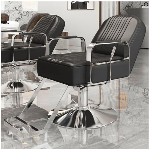 Professioneller hydraulischer Friseurstuhl, 90°-135° neigbar & 360° drehbar, strapazierfähig für Haarstyling-Salon Professioneller hydraulischer Friseurstuhl, 90°-135° neigbar & 360° drehbar, strapazierfähig für Haarstyling-Salon von Generisch