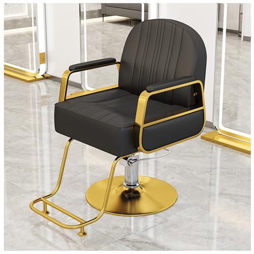 Professioneller hydraulischer Friseurstuhl mit 360-Grad-Drehgelenk für Friseursalons und Friseurläden von Generisch