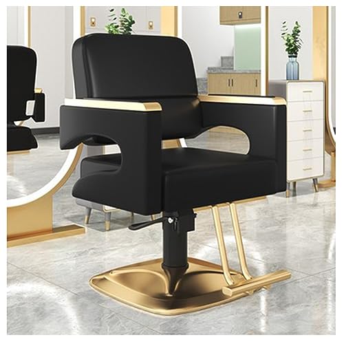 Professioneller hydraulischer Friseurstuhl mit 360-Grad-Drehgelenk für Haarstyling und Schönheitssalons von Generisch