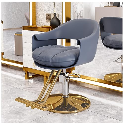 Professioneller hydraulischer Salonstuhl mit 360-Grad-Drehgelenk, strapazierfähig für Haarstyling und Spa-Behandlungen von Generisch