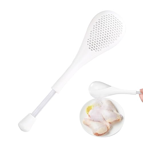 Puderzuckerstäuber | Multifunktionaler Backstaubwedel – abnehmbarer Puder-Staubwedel, Mehlsieb, Backstaubwedel, kleines Sieb von Generisch