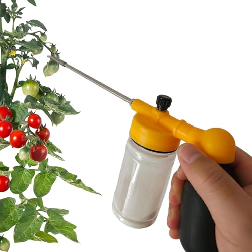 Pulversprüher Staubwedel - Teleskop-Mehrzweck-Pulversprüher | Schnellwerkzeugspender für Gemüse Indoor Outdoor Tomaten Paprika Gewächshäuser Landschaft Bauernhof Feld Ernte Blüte von Generisch
