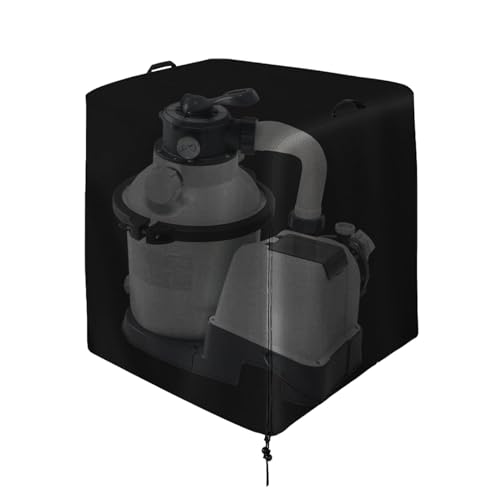 Pumpendeckel mit Sandfilter - Sandfilterdeckel | Robuste Poolpumpe Abdeckung | Sandfilterabdeckung für Pool | Sandfilterabdeckung für Pool von Generisch