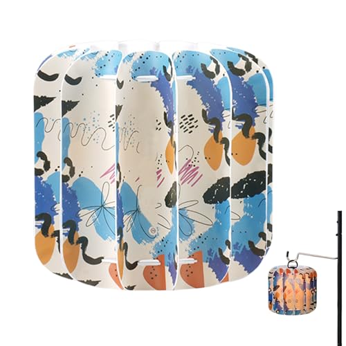 Puzzle-Leuchtenabdeckung, Puzzle Stehleuchte Deckenlampe Lampenschirm, Wassergeschützte Laternen Leuchten Ersatz Für Balkon Garten Camping Cafés Puzzle-Leuchtenabdeckung, Puzzle Stehleuchte Deckenlampe Lampenschirm, Wassergeschützte Laternen Leuchten Ersatz Für Balkon Garten Camping Cafés von Generisch