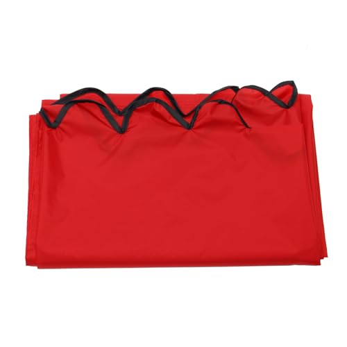 Qimopi Ersatztuch für Garten/Terrasse, einziehbares Vordach, regendicht und Sonnenschutz, Polyester, Rot, 3 x 2,5 m von Generisch