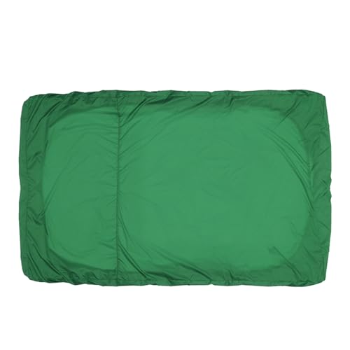 Qimopi Quadratische Whirlpool-Abdeckung, wasserdicht, Oxford-Gewebe, Outdoor-Spa-Abdeckung, staubdicht, Sonnenschutz, UV-Regendicht (Grün, 200 x 200 x 30 cm) von Generisch