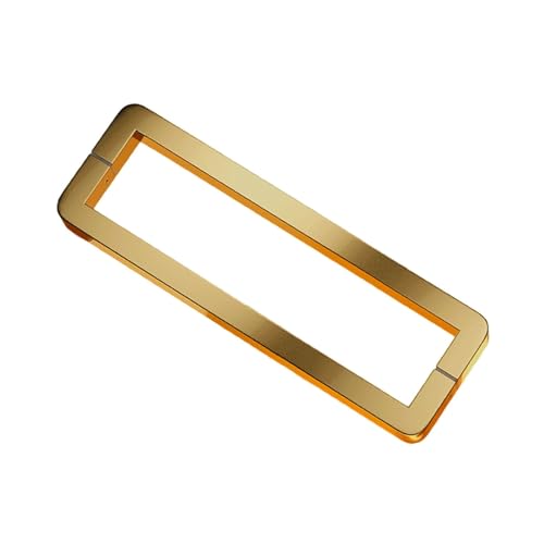 Quadratische Glastürgriffe, Edelstahl, doppelseitig, Push-Pullgriff für Schiebetüren in Badezimmern, Einkaufszentren und Büros von Generisch