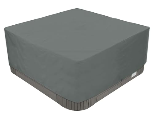 Quadratische Spa-Abdeckung Aus 210D Oxford-Gewebe – Wasserdicht, Outdoor Poolabdeckung Mit Staubschutz Und Isolierung von Generisch